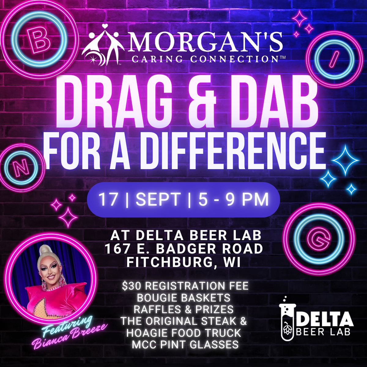Drag and Dab for a Difference event