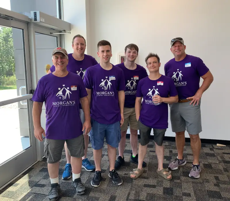MCC kickoff celebration volunteers supporting special needs families