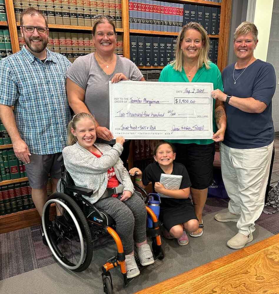 Jennifer Marquissee, an MCC special needs grant recipient family