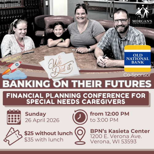 Banking on Their Futures conference flyer