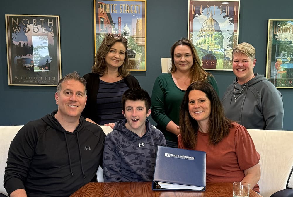 John & Kelly Foley, an MCC special needs grant recipient family