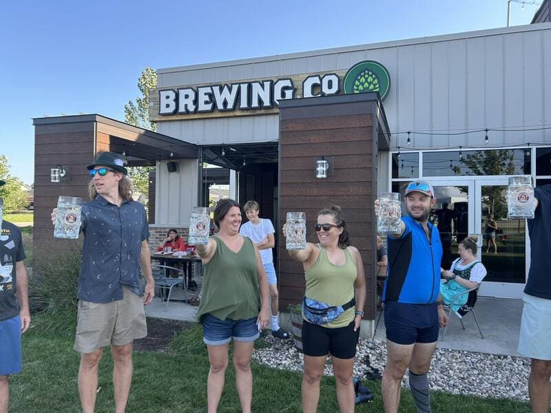 Community gathering at Hop Haus Fitchburg supporting MCC special needs nonprofit