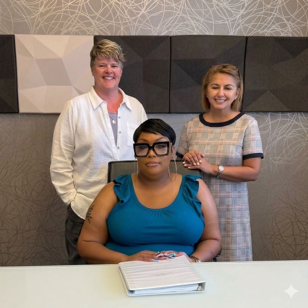 Teresa Jones, an MCC special needs grant recipient family