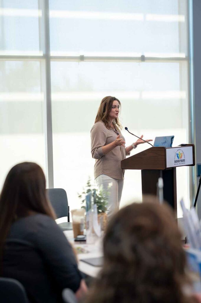 Dera Johnsen-Tracy, estate planning attorney speaking at MCC's special needs Banking on Their Futures conference